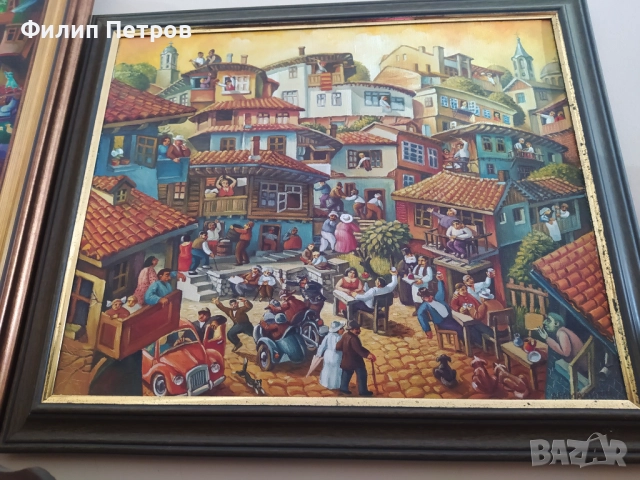 Картина на Димитър Драмалиев , снимка 2 - Други ценни предмети - 51431570