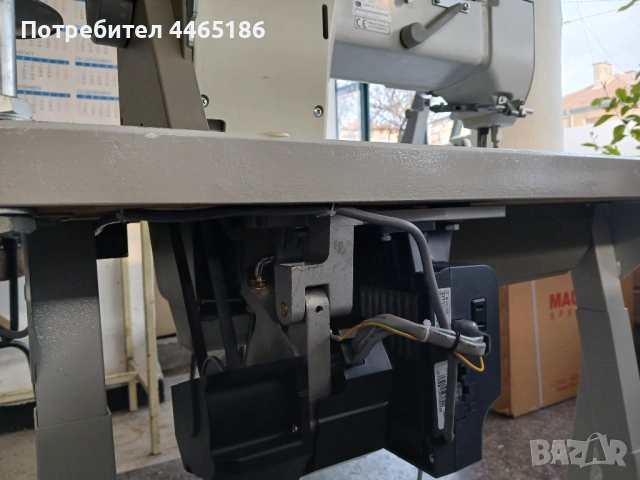 Двуиглова шевна машина с троен транспорт Durkopp Adler 867, снимка 12 - Други машини и части - 53883564