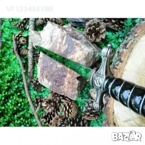 Кинжал - репродукция от втората световна война,с елементи и символи свързани с 3-ти Райх - хитлерист, снимка 3 - Колекции - 52293569