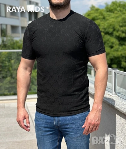 Мъжки тениски от пресован памук, снимка 13 - Тениски - 53711310