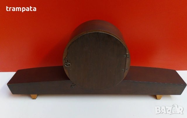 НАЙ ДОБРАТА ОФЕРТА Настолен стар немски  часовник  Junghans, снимка 5 - Антикварни и старинни предмети - 53143836