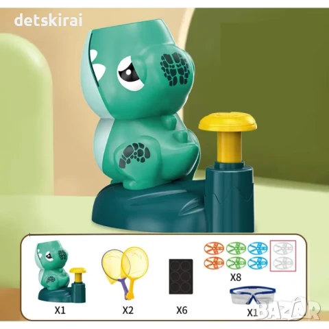 Изстрелвачка Динозавър, снимка 5 - Образователни игри - 50638439