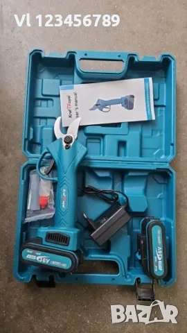 Акумулаторна безчеткова ножица на батерии 36V 8 Ah, снимка 2 - Градински инструменти - 53981415