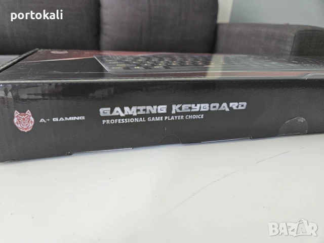 НОВА! Клавиатура Gaming A+ Seth, Механична, Rainbow подсветка, снимка 6 - Клавиатури и мишки - 50453457