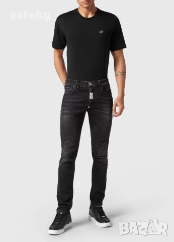 PHILIPP PLEIN оригинални мъжки дънки размер 40, снимка 4 - Дънки - 51280424