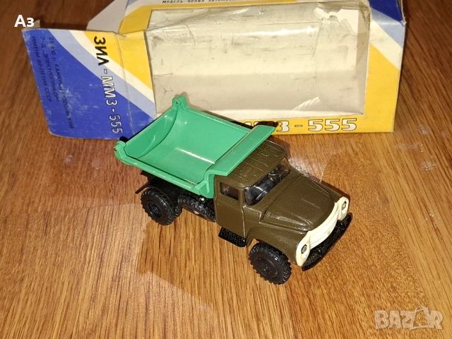 Соц руски модел на ЗИЛ-ММ3-555  1:43 Сделано в СССР USSR, снимка 9 - Колекции - 54046031