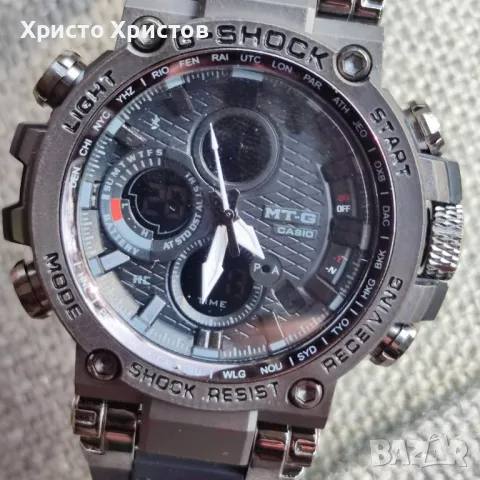 Мъжки луксозен часовник Casio G-SHOCK MT-G BLACK LIMITED EDITION , снимка 5 - Мъжки - 47756072