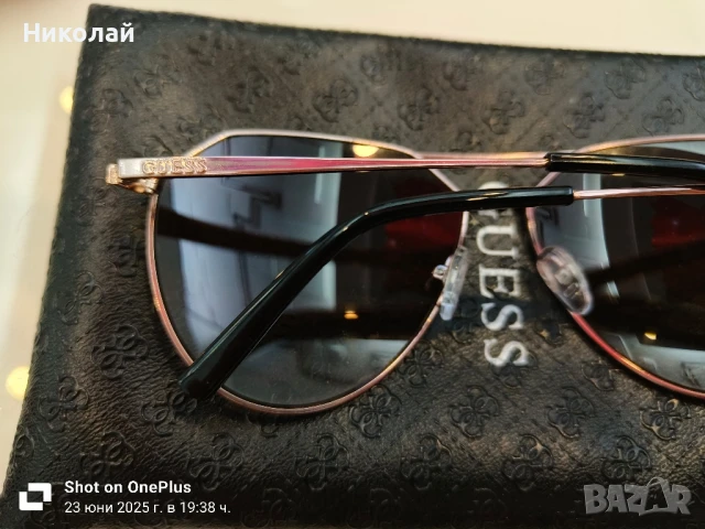 Guess Aviator дамски слънчеви очила , снимка 7 - Слънчеви и диоптрични очила - 50773885