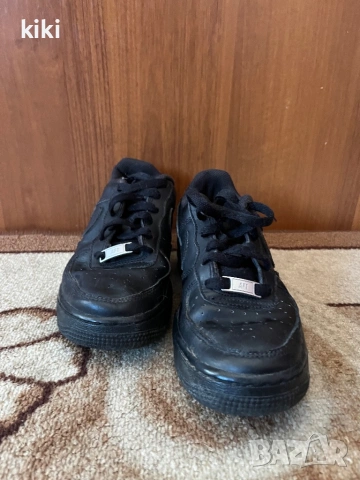 Nike air 1 черни детски маратонки , снимка 3 - Детски маратонки - 53784030