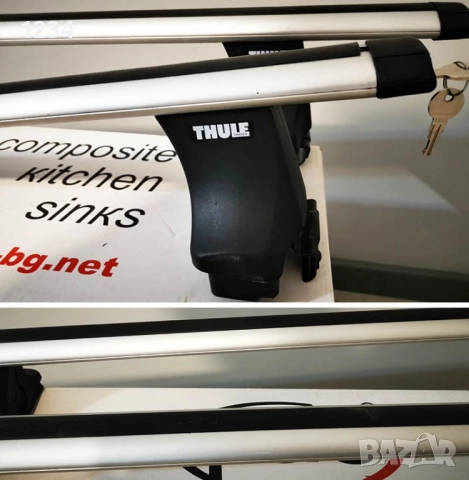 Багажник напречни греди THULE за TOYOTA Yaris 2005-2020г, снимка 7 - Аксесоари и консумативи - 52578823