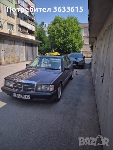 Mersedes benz 190 e 1.8 benzin, снимка 4 - Автомобили и джипове - 50924372