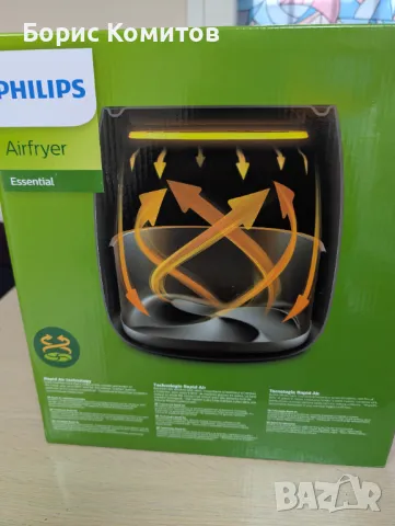 Фритюрник с горещ въздух Philips, снимка 2 - Фритюрници - 48297921