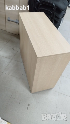 Шкаф - етажерка с 2 рафта 80/34/74 избелен дъб 2бр, снимка 2 - Шкафове и рафтове - 53344914