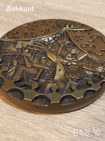 Медал (France), снимка 3 - Антикварни и старинни предмети - 51380021