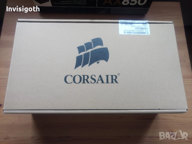 Захранване Corsair AX850 850W Gold, снимка 2 - Захранвания и кутии - 52198803