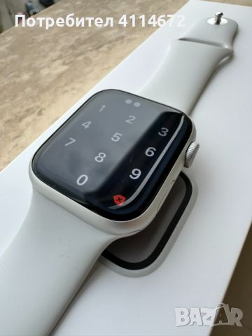 Apple Watch 8 45mm LTE Silver, снимка 2 - Смарт часовници - 45982351