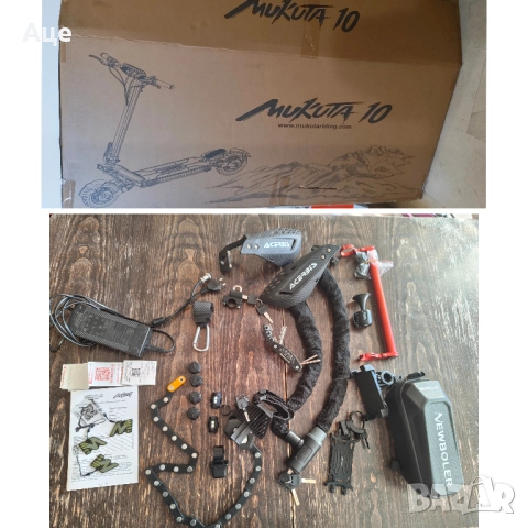 MUKUTA 10 DUAL отлична електрическа тротинетка, снимка 11 - Друга електроника - 52524981