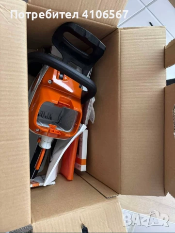 STIHL MSA 200 C-B,Акумулаторна резачка, зарядно, 2 батерии. Чисто нови, снимка 5 - Други инструменти - 50752627