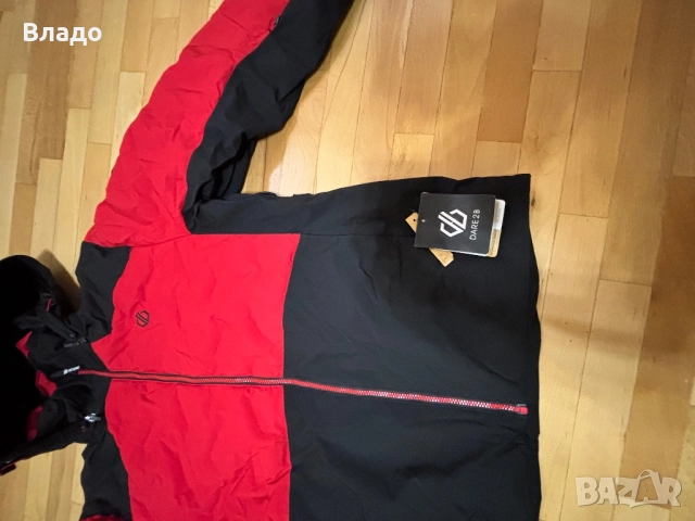 Мъжко ски яке DARE 2B, 20 000 mm воден стълб, 30 000 куб. см /кв.м дишаемост, снимка 4 - Спортни дрехи, екипи - 52598773