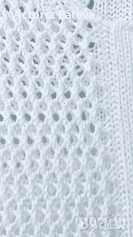 Ажурна плетена блуза/топ CROCHET , снимка 4 - Корсети, бюстиета, топове - 54275233