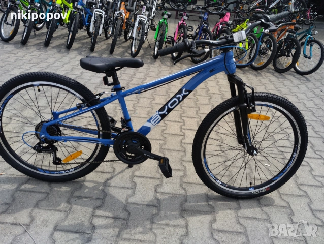 BYOX Велосипед 24" WHIZZY син, снимка 2 - Велосипеди - 53561413