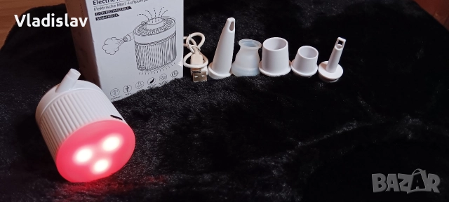 Преносима електрическа въздушна помпа 1400W, снимка 2 - Други стоки за дома - 52597204