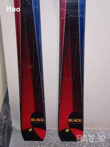Ски К2 "Black magic" с автомати 183см. Промоция 75 евро! Спешно и изгодно!, снимка 3 - Зимни спортове - 54012857