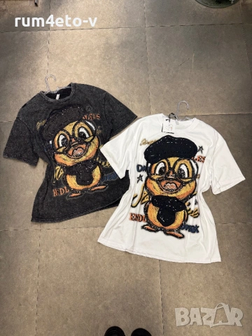 Тениски варен памук , снимка 3 - Тениски - 53610823