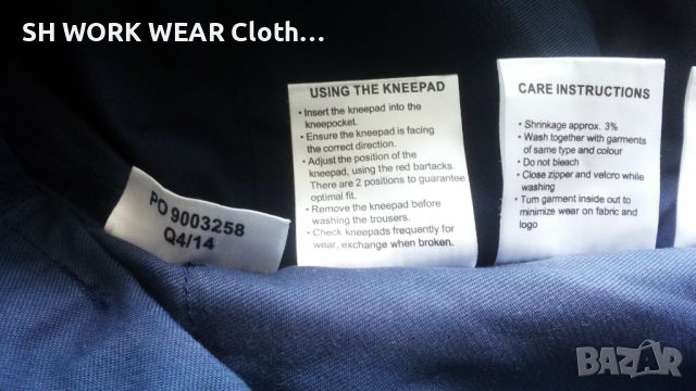 Snickers 3312 DuraTwill Work Trousers размер 46 / S - M работен панталон W4-213, снимка 17 - Панталони - 46737849