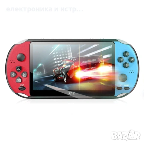 Преносима игрова конзола X12 / 5.1 инча , снимка 2 - Други игри и конзоли - 53270510