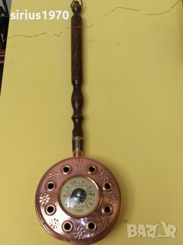 френски бутиков барометър тиган, снимка 1 - Стенни часовници - 45058587