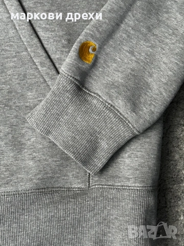 Carhartt WIP Hooded Chase Sweat M, снимка 9 - Суичъри - 52892154