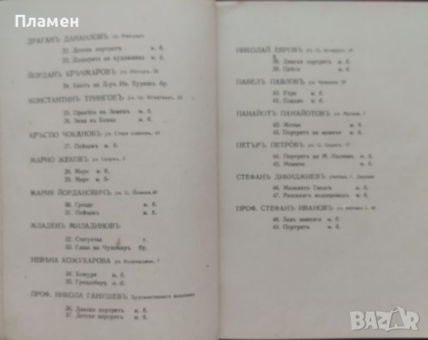 XVI обща художествена изложба /1942/, снимка 3 - Антикварни и старинни предмети - 45354064