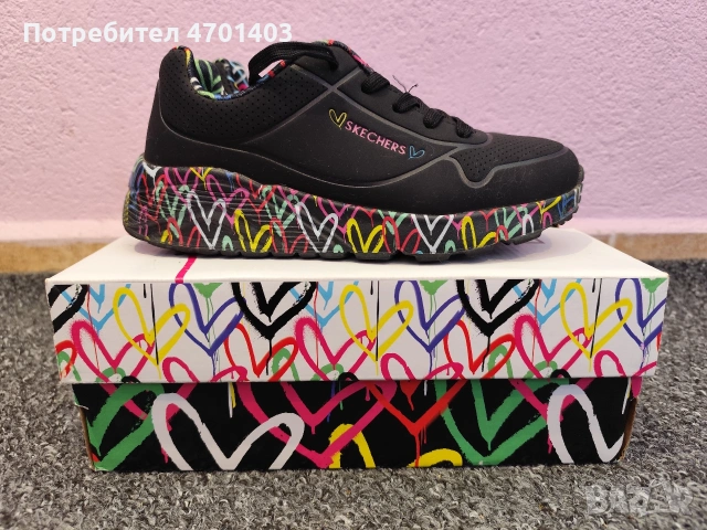 Маратонки Sketchers Uno lite Lovely Love