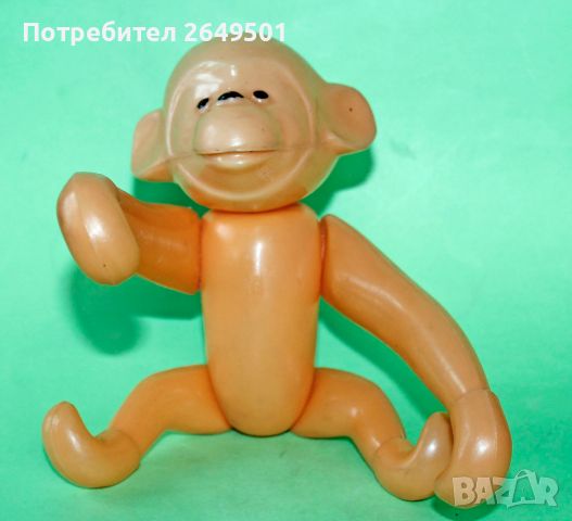 Стара Руска СССР играчка Маймунка 1970те, снимка 2 - Колекции - 35127623
