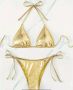 Златен бански, снимка 1 - Бански костюми - 46020250