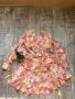 Рязана талия  елегантна официална романтична рокля волани къдри вълнообразни акценти Pink Points , снимка 2