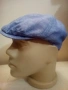 Син мъжки каскет 57/58, снимка 1