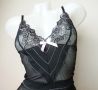 Rene Rofe Lingerie S/M (75B размер) страхотна еротична нощничка/мини рокля с жартиери, снимка 2