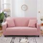 Еластичен калъф за диван "Комфорт", розово, снимка 5