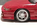 метална колекционерска количка Nissan silvia s13 tarmac works , снимка 5