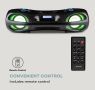 Boombox, CD-плейър, DAB+, UKW, Bluetooth, дистанционно управление, LED, снимка 4