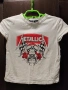 Кроп топ тениска Metallica, М размер , снимка 1