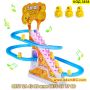 Детска играчка патета които се катерят по стълба и се пързалят - КОД 3838
