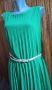 зелена рокля солей , снимка 2