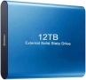 Нов, проверен 12TB преносим SSD външен твърд диск USB-C USB 3.1 външен твърд диск SSD, подходящ за.., снимка 1