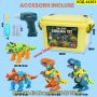 Детски комплект за сглобяване на динозаври с кутия за съхранение и електрически винтоверт -КОД 44203, снимка 7
