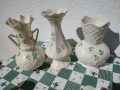 Ръчно рисувани вази Belleek Ирландия, снимка 9
