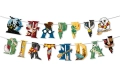 Хари Потър harry potter надпис Happy Birthday картонен на въже Парти Гирлянд Банер Флаг, снимка 5