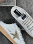 Golden Goose Дамски Бели Маратонки Със Златна Звезда Естествена кожа👟Дамски Спортни Обувки Код E636, снимка 4